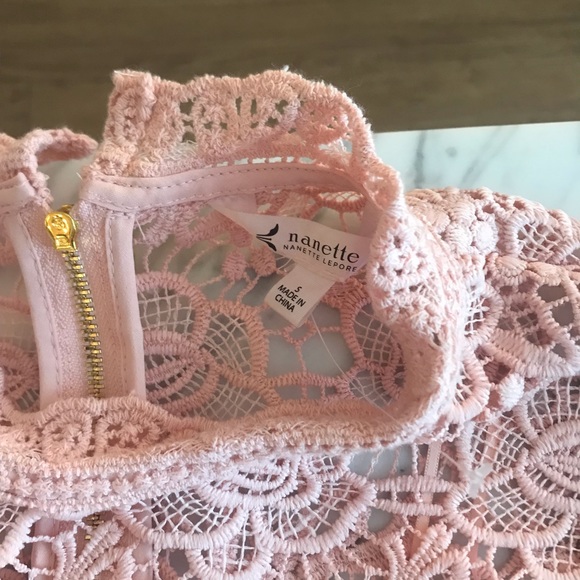 Sleeveless pink Nanette Lepore top - Picture 4 of 8